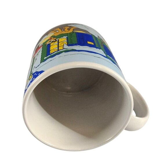 Vintage The Walt Disney Company Applause Winter Mug With Mickey & Friends 1988 - Picture 7 of 10